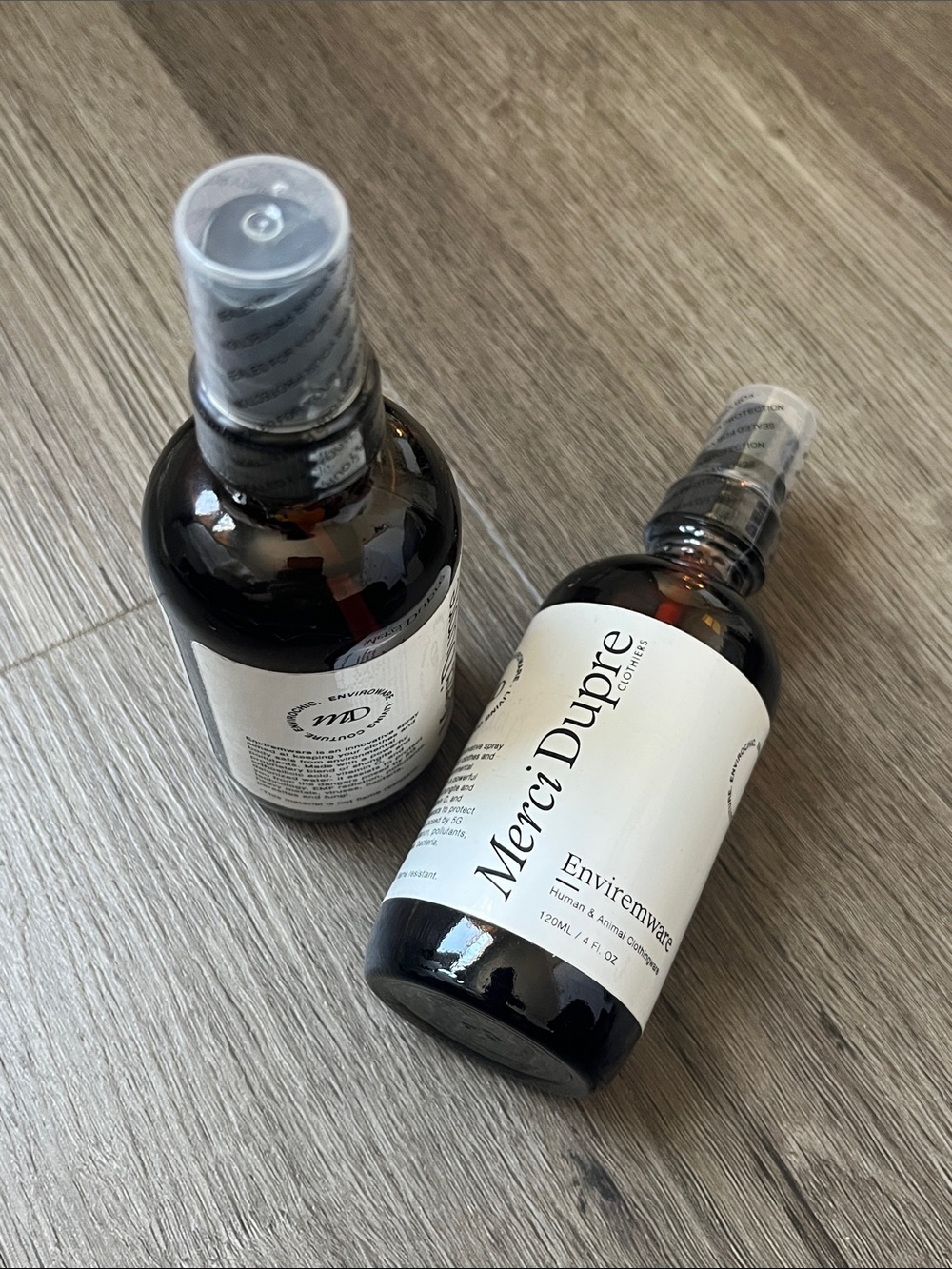 Merci Dupre Clothiers Enviremware Pollutants Protective Spray x2 + Face Lift!